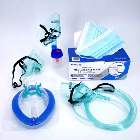 Le PVC jetable chirurgical médical de sac de réservoir d'oxygène fournit Bipap non