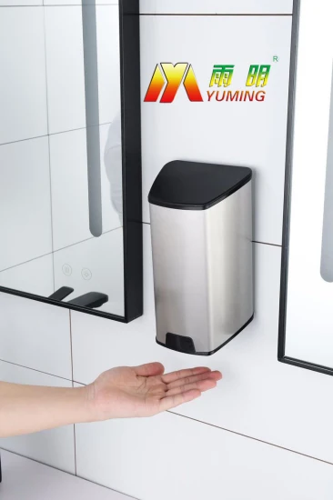 Distributeur automatique de savon désinfectant en gel en acier inoxydable, nouveau design, pour usage public