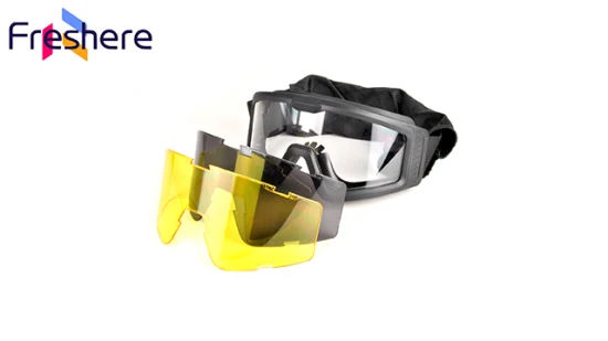 Masque facial demi-tactique en maille de protection extérieure, avec lunettes, équipement de combat sur le terrain d'équitation, ensemble tactique